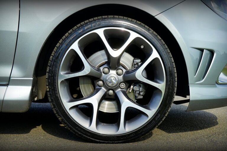 Wheel of Vauxhall Corsa VXR